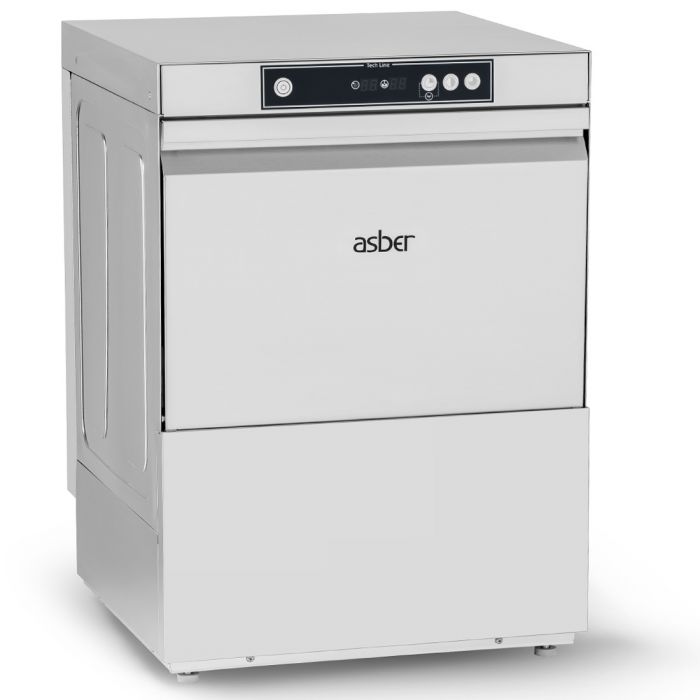 Asber Tech 500 Commercial Dishwasher Closed